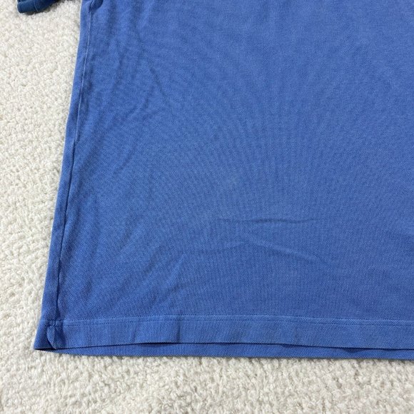 Lacoste Polo Shirt Mens Large Blue Big Alligator Golf Collared Short Sleeve - Picture 2 of 10